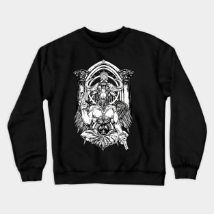 Baphomet Goat Devil Elphis Levi As above so Below 666 Crewneck Sweatshirt